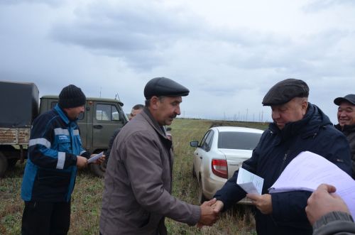 В районе наградили передовиков свеклоуборочной кампании