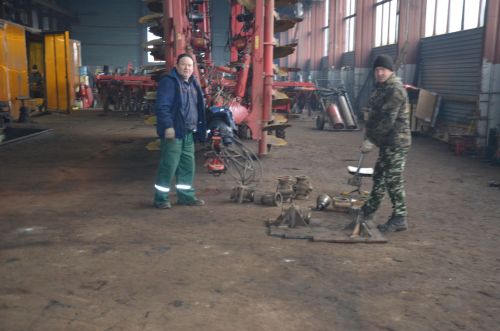 В районе провели проверку АПК по постановке техники на зимнее хранение и подготовке к ремонту