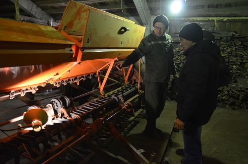 В районе провели проверку АПК по постановке техники на зимнее хранение и подготовке к ремонту