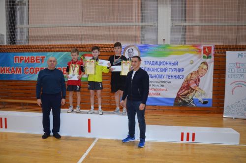 Стали известны победители республиканского этапа турнира по настольному теннису памяти Мунавира Хуснуллина