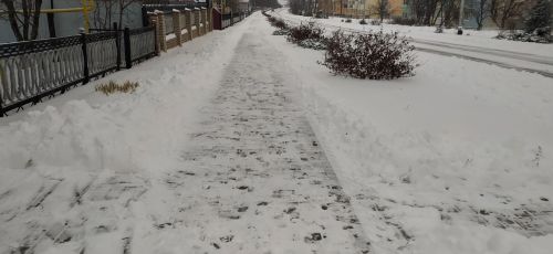 Сарман урамнарын кар басты