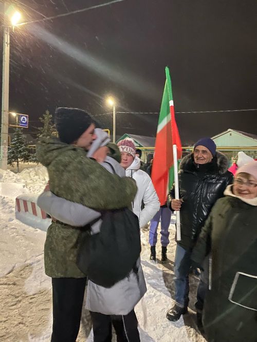 Илназыбызны хәрби хезмәткә озаттык
