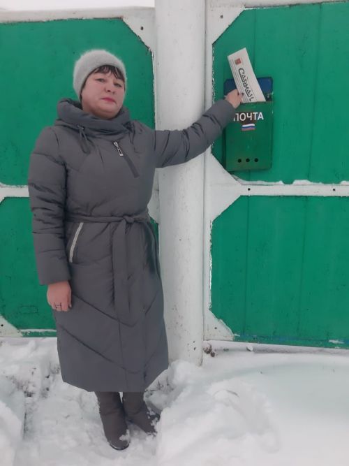 Күтәмәле авылы хат ташучысы ике авылга хезмәт күрсәтә