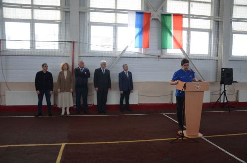 В Сарманово проходит финальный этап соревнований по настольному теннису в рамках Спартакиады обучающихся