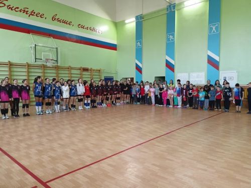 Волейбол объединяет жителей района