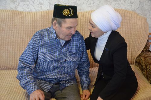 Габделхәй абый ил-көннәрнең имин булуын теләде