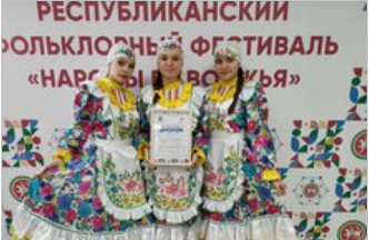 Студенты Сармановского аграрного колледжа удостоились Дипломов фольклорного фестиваля