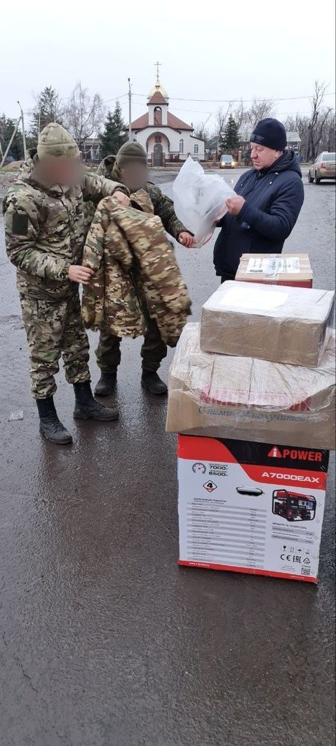 Район башлыгы Украинада якташларыбыз янында булды