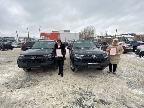 Районның ике җирлеге яңа машиналы булды