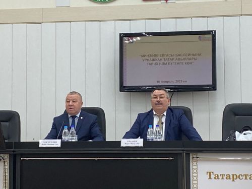 Сарманда татар авылларының тарихы буенча түгәрәк өстәл үткәрелде