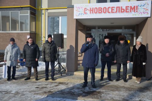 Сарманда күпфатирлы йорт эксплуатациягә тапшырылды