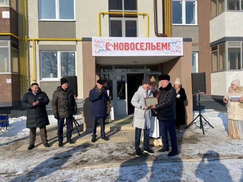 Сарманда күпфатирлы йорт эксплуатациягә тапшырылды