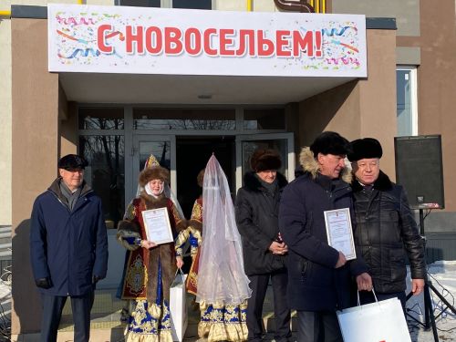 Сарманда күпфатирлы йорт эксплуатациягә тапшырылды