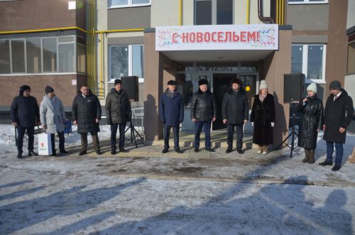 Сарманда күпфатирлы йорт эксплуатациягә тапшырылды