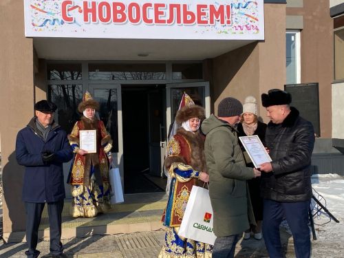 Сарманда күпфатирлы йорт эксплуатациягә тапшырылды