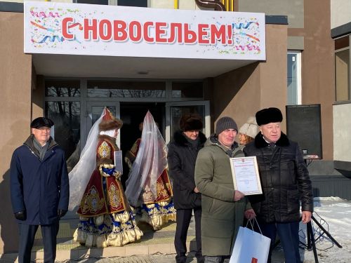 Сарманда күпфатирлы йорт эксплуатациягә тапшырылды