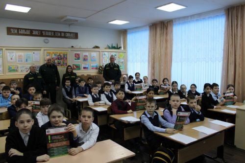 Школьники узнали о правилах пожарной безопасности в лесу