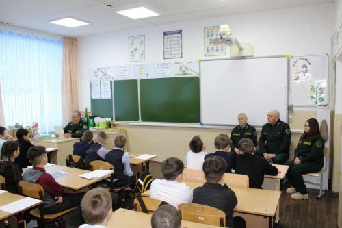 Школьники узнали о правилах пожарной безопасности в лесу