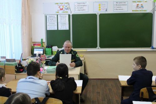 Школьники узнали о правилах пожарной безопасности в лесу