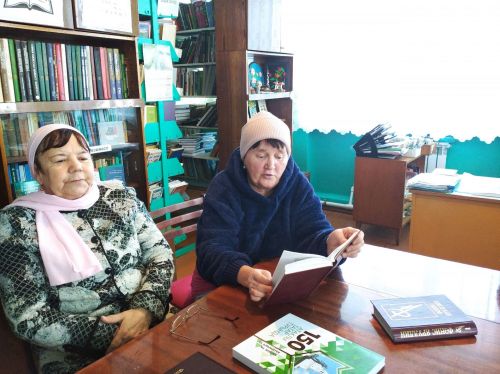 Иске Кәшердә әдәби сәгать оештырылды