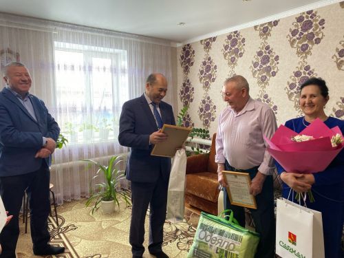 Миргаяз һәм Фәнүсә Сәлемгәрәевләр алтын туйларын бәйрәм итәләр