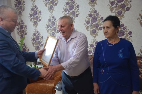 Миргаяз һәм Фәнүсә Сәлемгәрәевләр алтын туйларын бәйрәм итәләр