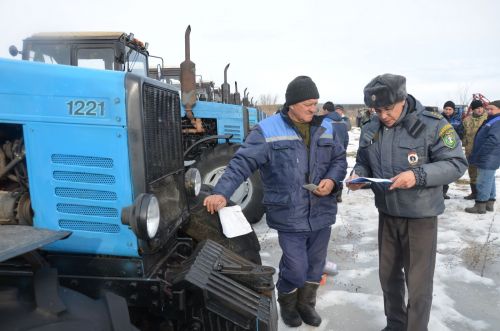 В районе начались техосмотры сельскохозяйственной техники