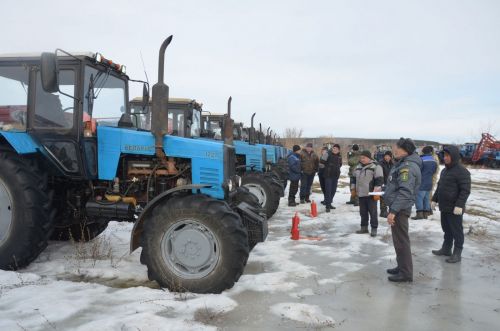 В районе начались техосмотры сельскохозяйственной техники