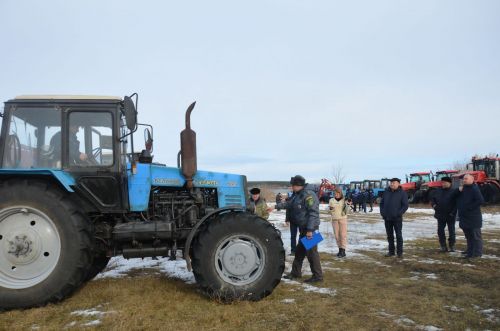 В районе начались техосмотры сельскохозяйственной техники