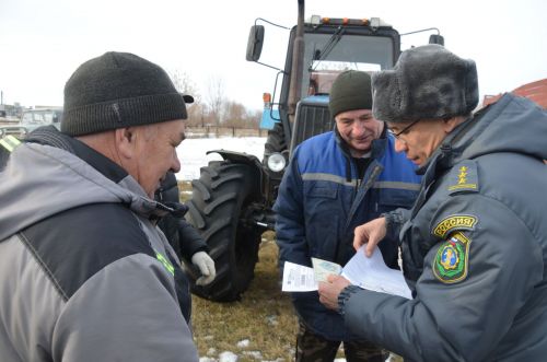 В районе начались техосмотры сельскохозяйственной техники