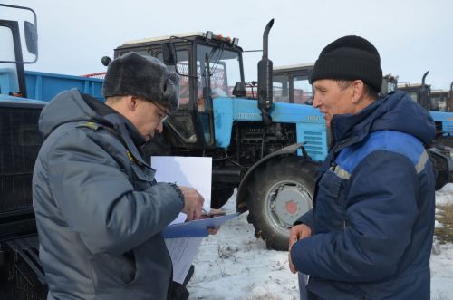 В районе начались техосмотры сельскохозяйственной техники