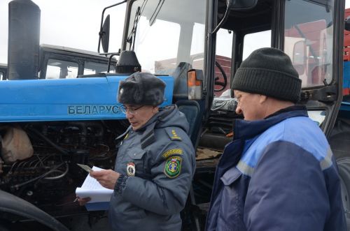 В районе начались техосмотры сельскохозяйственной техники