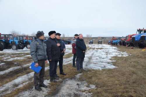 В районе начались техосмотры сельскохозяйственной техники