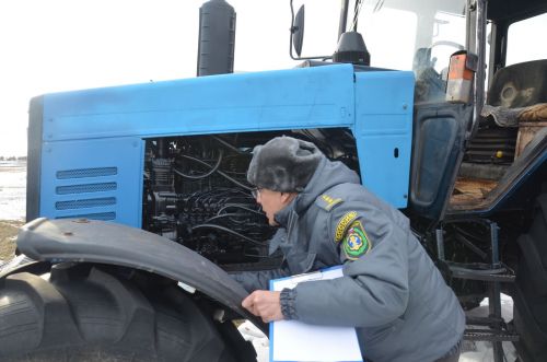 В районе начались техосмотры сельскохозяйственной техники