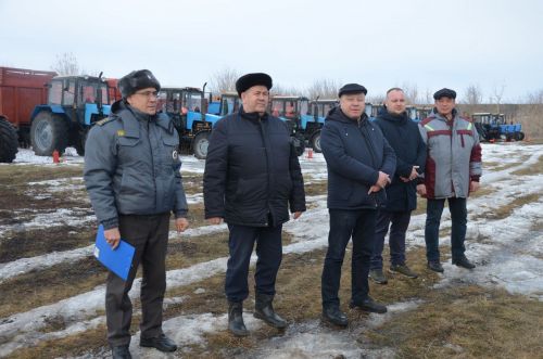 В районе начались техосмотры сельскохозяйственной техники