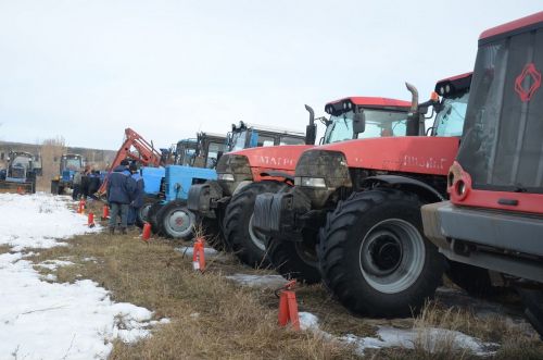 В районе начались техосмотры сельскохозяйственной техники