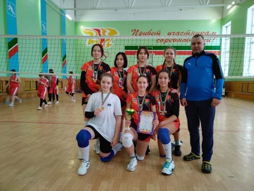 Волейболистки Джалильской СОШ № 2 стали первыми
