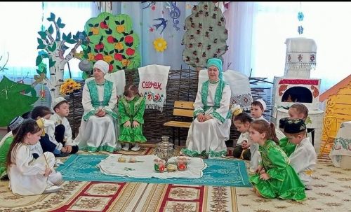 «Сандугач» балалары милли гореф - гадәтләрне яхшы белә +ВИДЕО