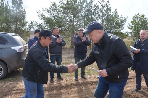 В районе определили победителей первой пятидневки весеннего посева