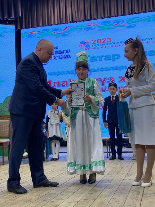 “Татар сүзе” район бәйгесе җиңүчеләрен бүләкләделәр