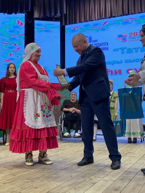 “Татар сүзе” район бәйгесе җиңүчеләрен бүләкләделәр