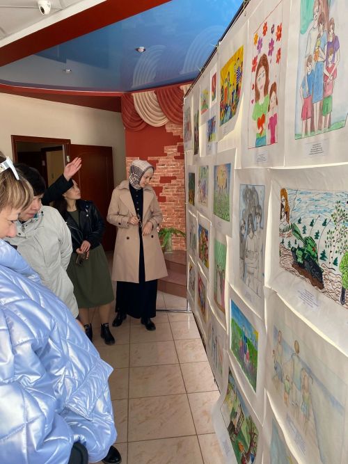 Район мәдәният йортында гаиләгә багышланган күргәзмә эшләде