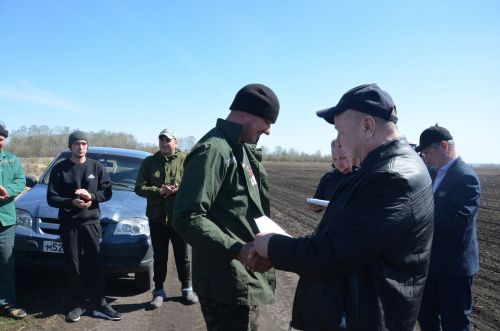 В районе выявлены победители второй пятидневки весеннего посева