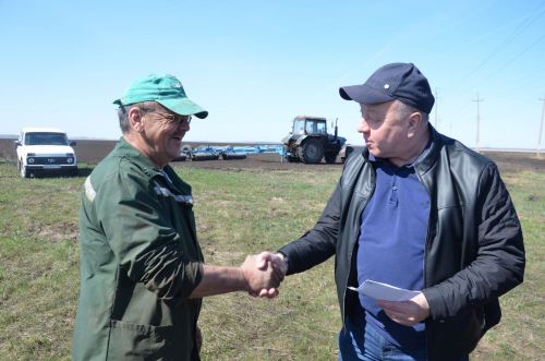 В районе выявлены победители второй пятидневки весеннего посева