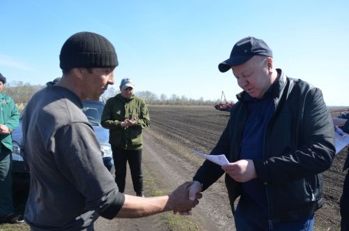 В районе выявлены победители второй пятидневки весеннего посева