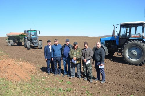 В районе выявлены победители второй пятидневки весеннего посева