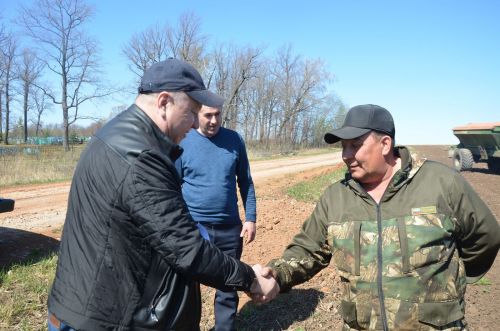 В районе выявлены победители второй пятидневки весеннего посева