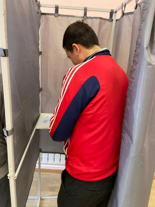Сарманда яшәүче үзбәк милләте вәкилләре референдумда катнаштылар
