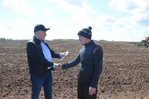 В районе определили победителей очередной пятидневки весеннего посева