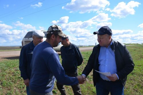 В районе определили победителей очередной пятидневки весеннего посева